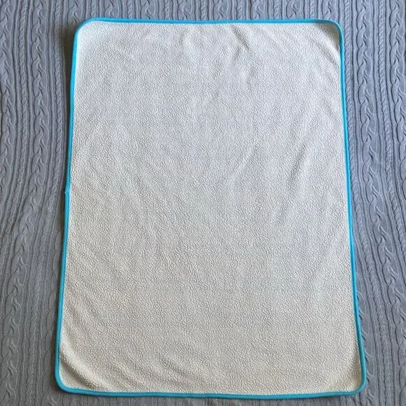 Baby Boy Kids Bundle 3 Striped Sherpa Blankets - Picture 5 of 9